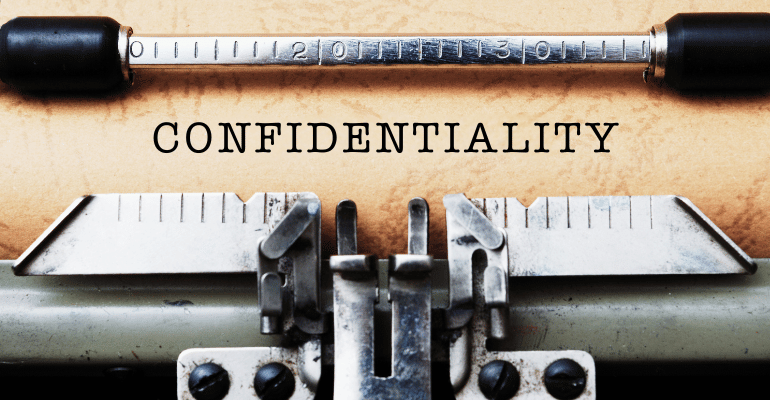 Confidentiality INDOCERT